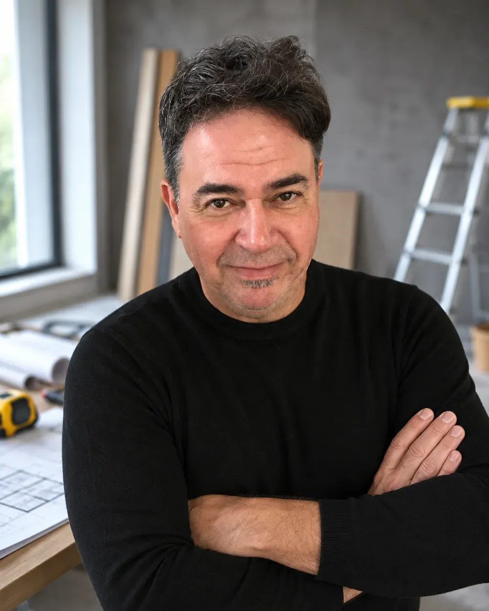 Sebastián, albañil y fundador de BastianGR